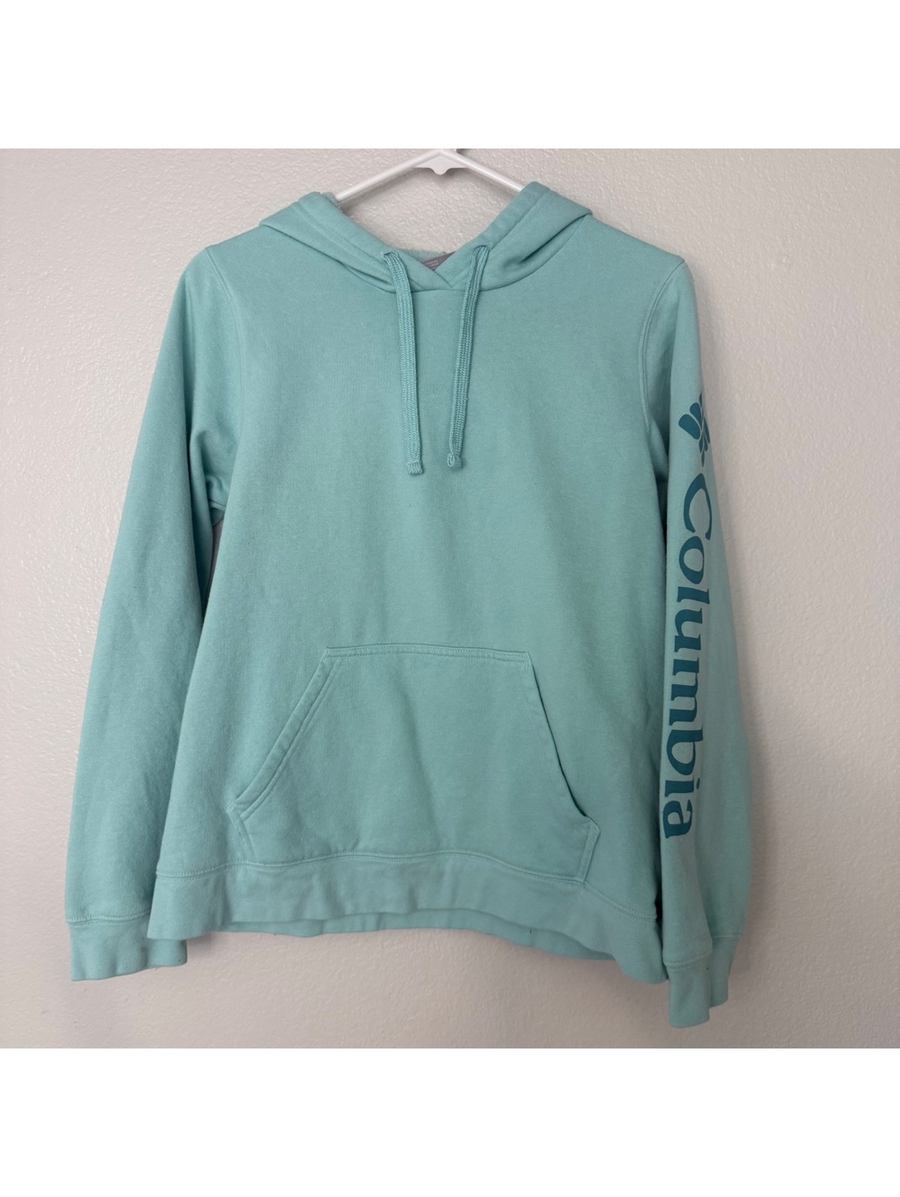 Columbia Sportswear Company Women's Light Blue Hoodie Sweatshirt Size Small